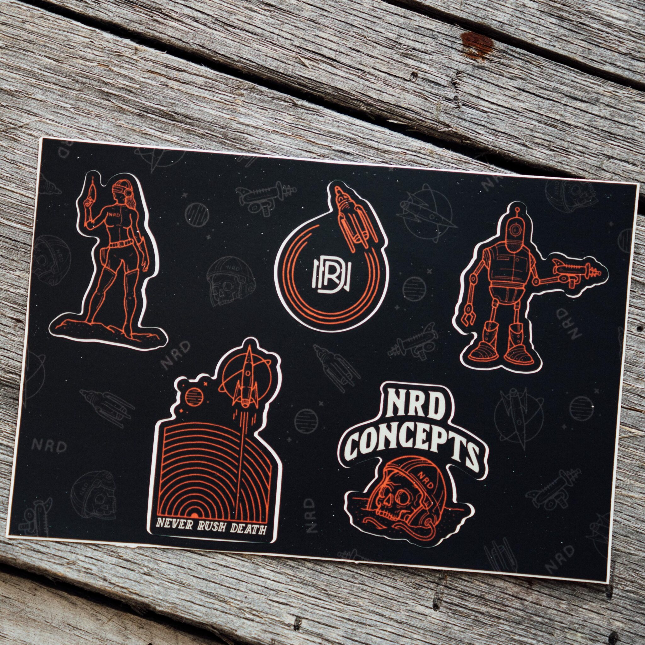 STICKER SHEET - NRD Concepts